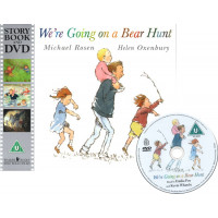 We're Going on a Bear Hunt (Paperback with DVD) - The Lowest Price