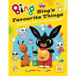 Bing's Favourite Things drawing and colouring book