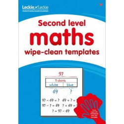 Second level wipe-clean maths templates