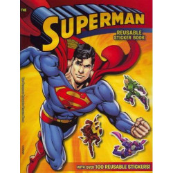 Superman: Reusable Sticker Book