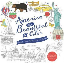 America the Beautiful to Color