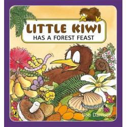 Little Kiwi Has a Forest Feast