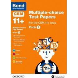 Bond 11+: Multiple-choice Test Papers for the CEM 11+ tests Pack 2
