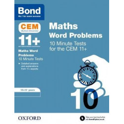 Bond 11+: CEM Maths Word Problems 10 Minute Tests
