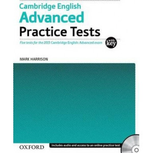 Cambridge English: Advanced Practice Tests: Tests With Key and Audio CD Pack