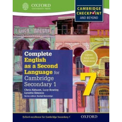Complete English as a Second Language for Cambridge Lower Secondary Student Book 7 & CD