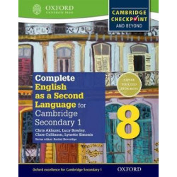 Complete English as a Second Language for Cambridge Lower Secondary Student Book 8 & CD