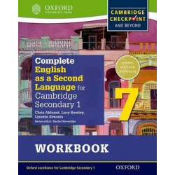 Complete English as a Second Language for Cambridge Lower Secondary Workbook 7 & CD