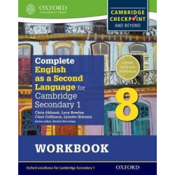 Complete English as a Second Language for Cambridge Lower Secondary Workbook 8 & CD