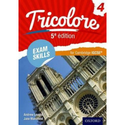 Tricolore 5e edition: Exam Skills for Cambridge IGCSE (R) Workbook & CD-ROM