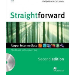 Straightforward 2nd Edition Upper Intermediate Level Workbook with key & CD Pack