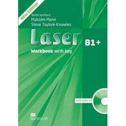 Laser 3rd edition B1 Workbook +key & CD Pack