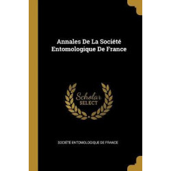 Annales de la Societe Entomologique de France
