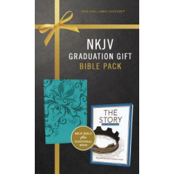 NKJV, Graduation Gift, Bible Pack for Her, Blue, Red Letter Edition
