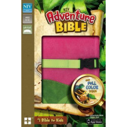 NIV, Adventure Bible, Leathersoft, Blue, Full Color