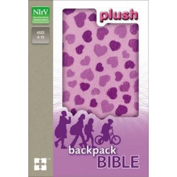 NIrV, Plush Backpack Bible, Hardcover, Purple