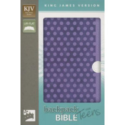 KJV, Backpack Bible for Teens, Leathersoft, Purple