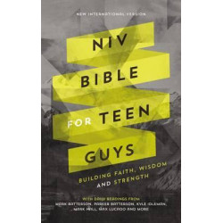 NIV, Bible for Teen Guys, Hardcover