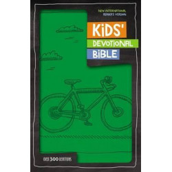 NIrV Kids' Devotional Bible, Leathersoft, Lavender