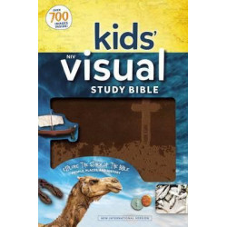 NIV Kids' Visual Study Bible, Leathersoft, Teal, Full Color Interior