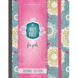 NIV Holy Bible for Girls, Journal Edition, Hardcover, Pink, Elastic Closure