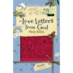 NIrV Love Letters from God Holy Bible, Leathersoft, Magenta