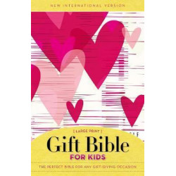 NIV Gift Bible for Kids, Softcover, Large Print, Pink