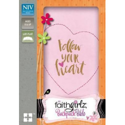NIV Faithgirlz Backpack Bible, Compact, Leathersoft, Pink