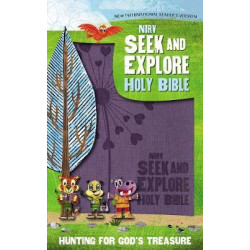 NIrV Seek and Explore Holy Bible, Leathersoft, Periwinkle