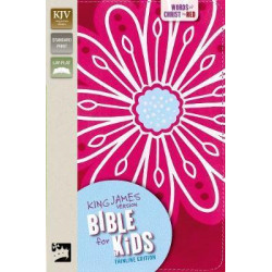 KJV Bible for Kids, Leathersoft, Pink