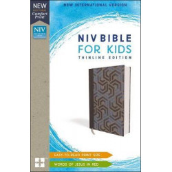 NIV Bible for Kids, Cloth over Board, Blue, Red Letter Edition, Comfort Print