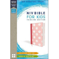 NIV Bible for Kids, Cloth over Board, Pink, Red Letter Edition, Comfort Print