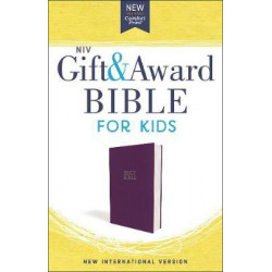 NIV Gift and Award Bible for Kids, Flexcover, Purple, Comfort Print