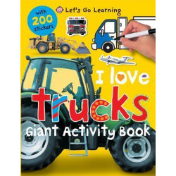 I Love Trucks Giant Activity Book