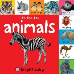 Bright Baby Lift-The-Tab: Animals