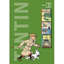 Adventures of Tintin 2 Complete Adventures in 1 Volume: WITH The Black Island AND King Ottokar's Sceptre