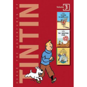 Adventures of Tintin 3 Complete Adventures in 1 Volume: WITH The Shooting Star AND The Secret of the Unicorn