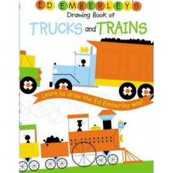 Ed Emberley Drawing Book Trucks and Trains