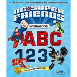 DC Super Friends Workbook ABC 123
