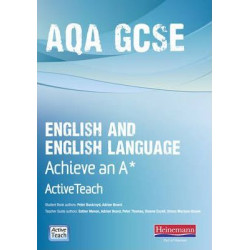 AQA GCSE English/English Language Active Teach BBC Pack: Achieve A* with CDROM