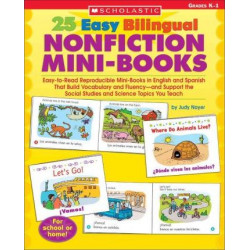 25 Easy Bilingual Nonfiction Mini-Books