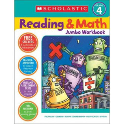 Reading & Math Jumbo Workbook: Grade 4