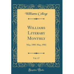 Williams Literary Monthly, Vol. 17