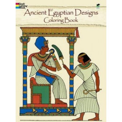 Ancient Egyptian Designs Coloring Book