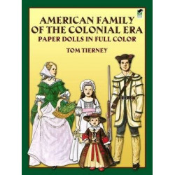 American Family of the Colonial Era Paper Dolls