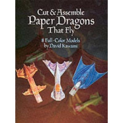 Cut and Assemble Paper Dragons That Fly