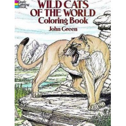 Wild Cats of the World Coloring Book