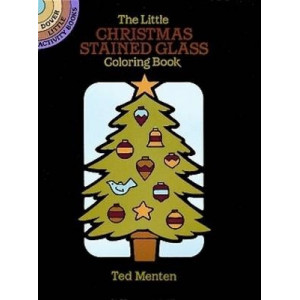 The Little Christmas Stained Glass Coloring Book