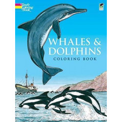 Whales and Dolphins: Colouring Book