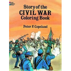 Story of the Civil War Colouring Book